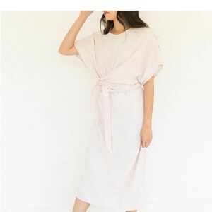 Suunday organic cotton gauze dolman dress